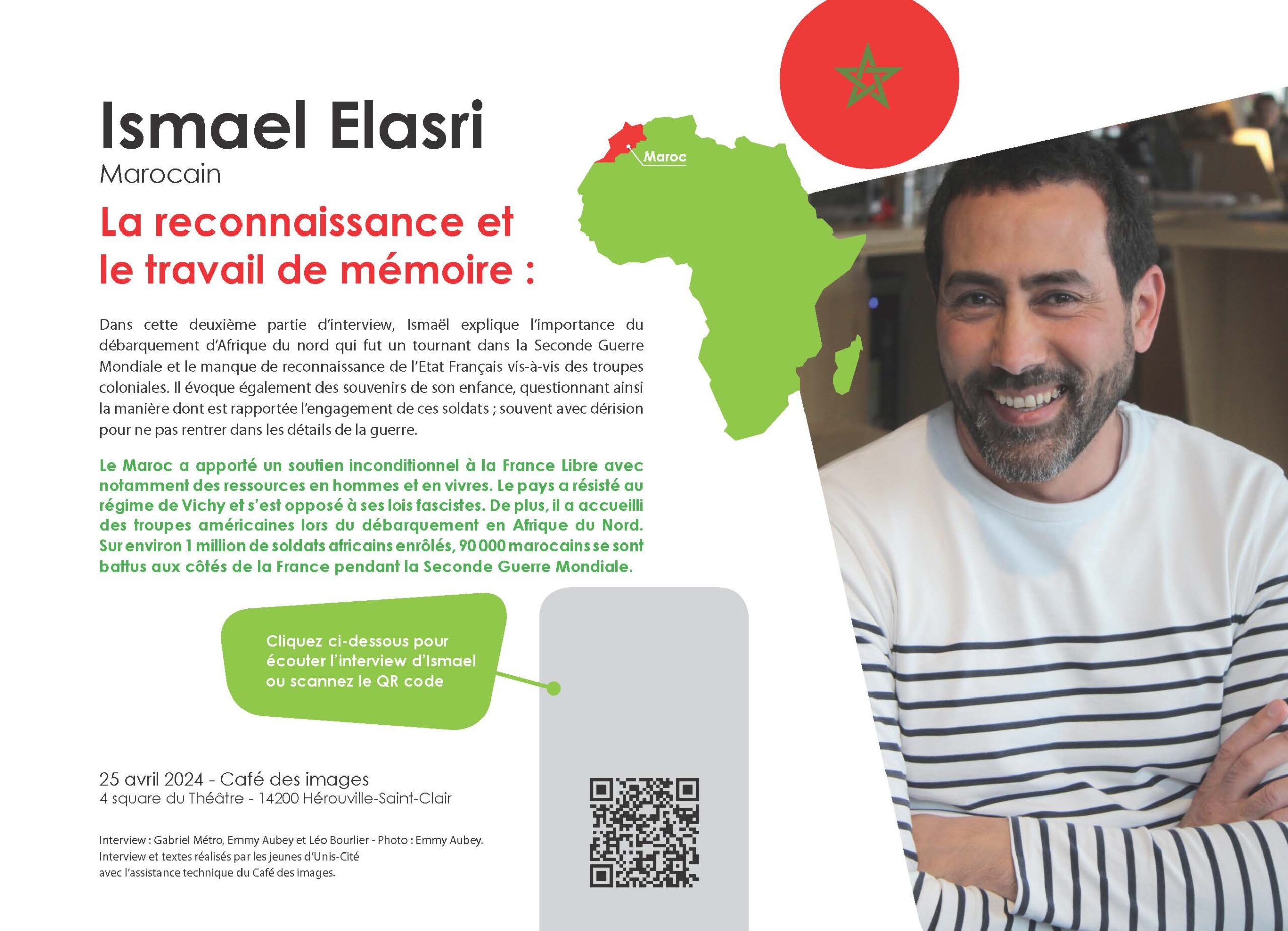 Lire la suite à propos de l’article Témoignage de ELASRI Ismael (2ème partie)